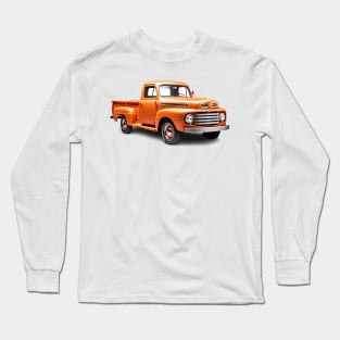 Vintage Car - Ford F Series (1948–1952) Long Sleeve T-Shirt